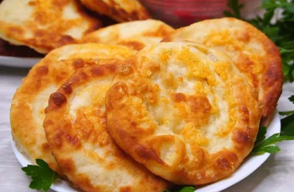 Лепешки c сыром