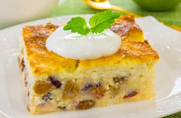 Творожная запеканка простой рецепт