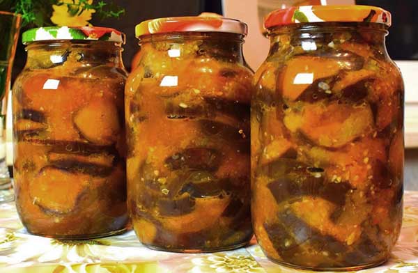 Баклажаны на зиму простой рецепт приготовления