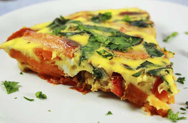 Фриттата со сладким перцем рецепт