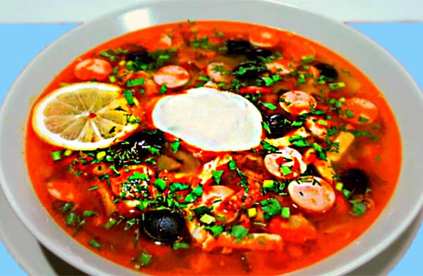 Классическая сборная солянка мясная