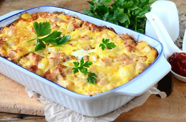 Запеканка - быстрый и простой рецепт