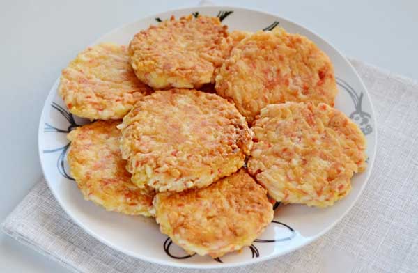 Котлеты из крабовых палочек