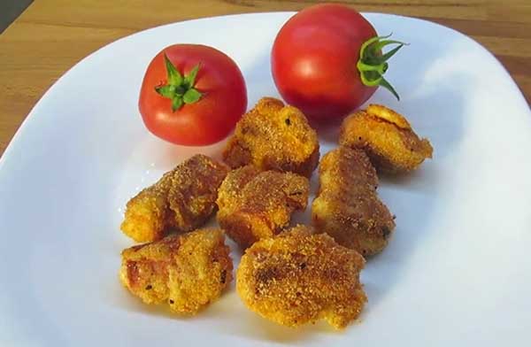 Обычные сосиски во фритюре