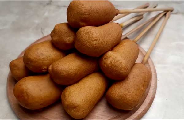 Корн дог сосиска в тесте