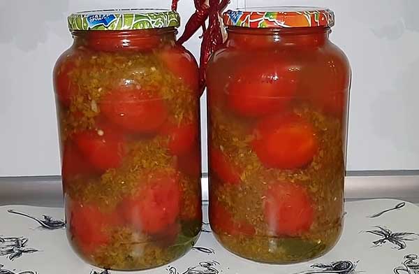 Консервация очень вкусных помидоров на зиму