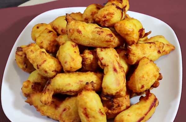 Простой рецепт  картошки с колбасой