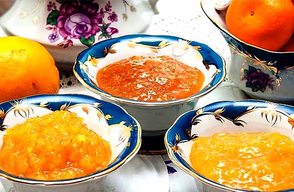 Апельсиновый джем с лимоном - три рецепта