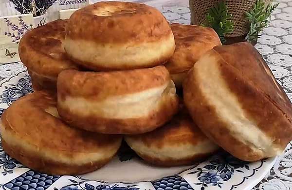 Бездрожжевые пирожки на кефире