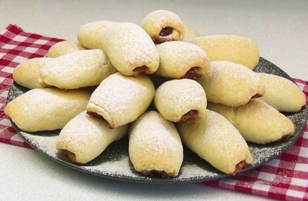 Яблочное мягкое печенье