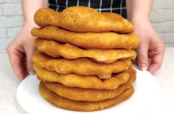 Лепешки Шелпек - узбекская лепёшка