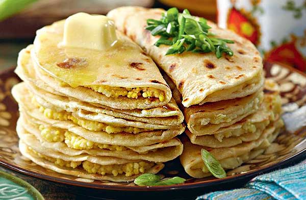 Кыстыбый (Татарские лепешки с картофелем)