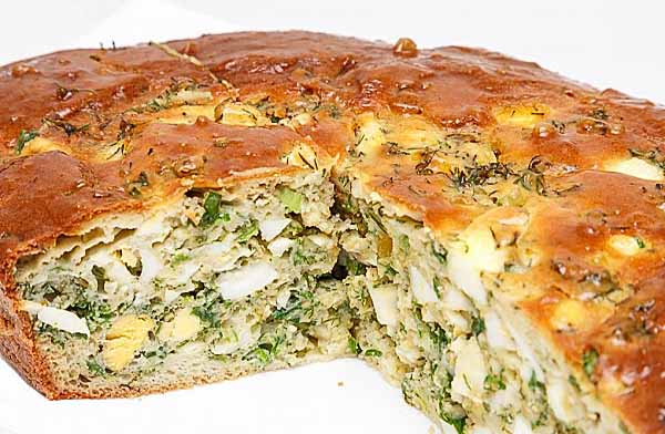 Ленивый пирог с капустой