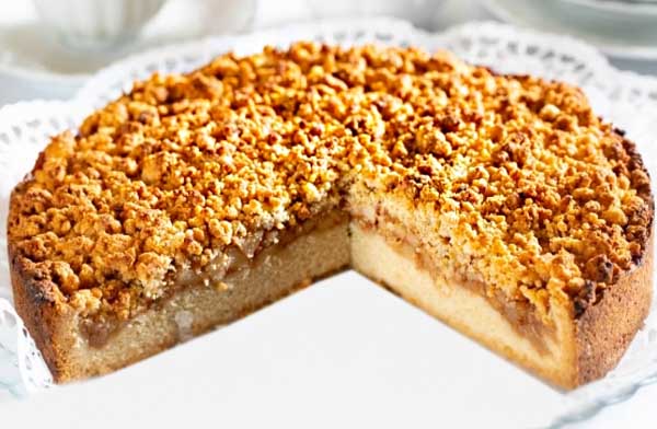 Популярный рецепт пирога с яблочной начинкой