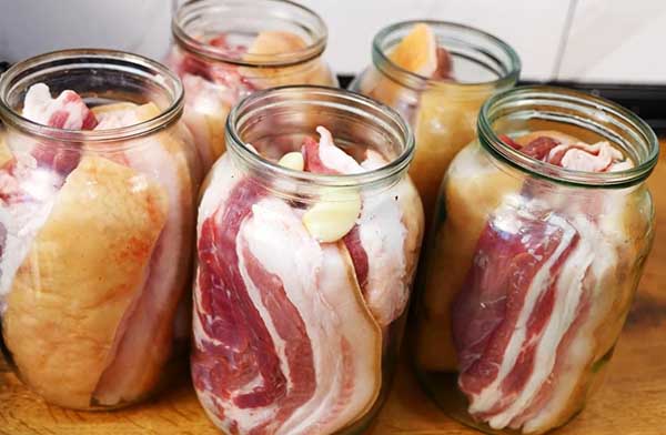 Сало в рассоле идеальная закуска
