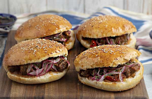 Нон Кабоб или Узбекские бургеры