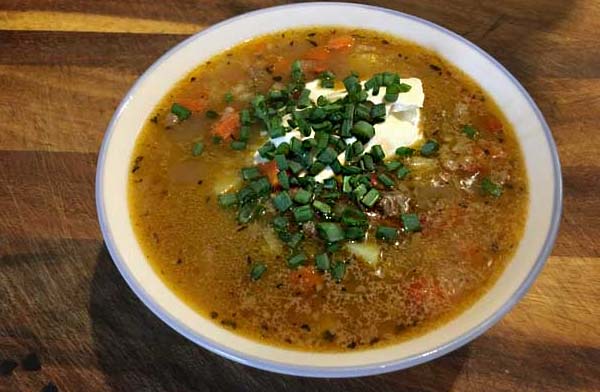 Суп Мастава - традиционное узбекское блюдо