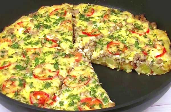 Быстрая картофельная запеканка