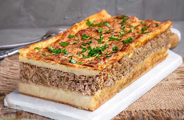Картофельная запеканка с мясом