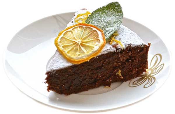 Итальянский шоколадный торт "Капрезе"