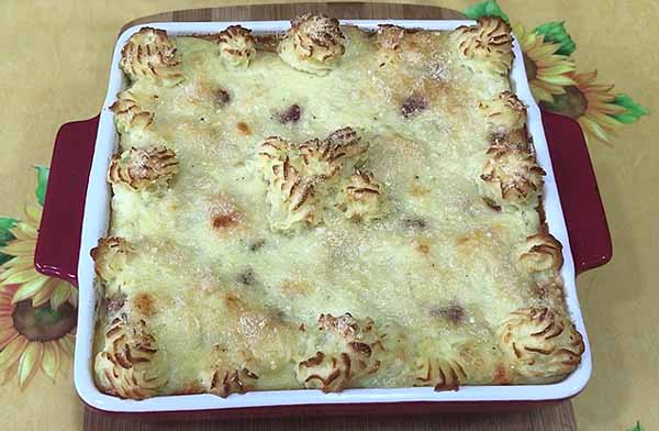 Гато итальянская картофельная запеканка