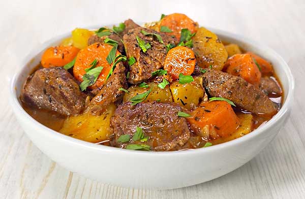 Ирландское рагу с говядиной и овощами